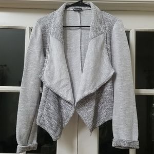 Soft gray stylish cardigan!